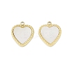 Natural Shell Charms STAS-P366-22C-G-1