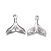 Tarnish Resistant 304 Stainless Steel Pendants STAS-F207-06P-B-2