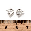 Eco-friendly Brass Spring Ring Clasps KK-D082-01F-S-3