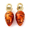 Alloy Enamel Pendants PALLOY-S032-01A-07-1