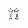 Tibetan Style Alloy Pendants TIBE-S320-190AS-2