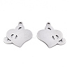 Non-Tarnish 201 Stainless Steel Pendants STAS-S081-024-2
