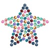 200Pcs DIY Natural & Dyed Ocean White Jade Beaded Stretch Bracelet Making Kits DIY-SC0014-78-1