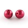 ABS Plastic Imitation Pearl Round Beads SACR-S074-8mm-A38-1