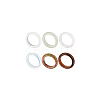 6Pcs 6 Styles Natural & Synthetic Gmestone Finger Rings for Unisex RJEW-BC0001-25-7