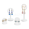 AHADERMAKER 2 Sets 2 Styles Acrylic Earring Display Stand Sets EDIS-GA0001-05B-1