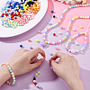 840Pcs 12 Styles Opaque Acrylic Beaded OACR-GA0001-23B-3