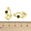 Natural & Synthetic Mixed Gemstone Pendants STAS-P366-07G-3