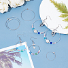 304 Stainless Steel Hoop Earrings STAS-UN0017-83P-3