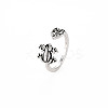 Men's Alloy Cuff Finger Rings RJEW-N029-078-3