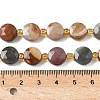 Natural Picture Jasper Beads Strands G-G271-C04-10mm-5
