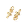 Easter Brass Charms KK-D289-51G-2