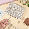 Iron Rhinestone Cup Chains DIY-GL0005-71-3