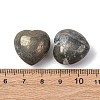 Natural Pyrite Heart Love Stone G-F659-B28-5