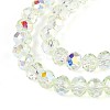 Transparent Glass Beads Strands LS-EGLA-N016-3mm-06-3