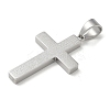 304 Stainless Steel Pendants STAS-G346-22P-2