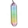 Glass Rectangle Hanging Suncatchers LS-HJEW-P018-C03-3