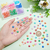 300Pcs 10 Colors Opaque Acrylic Cabochons PACR-PH0001-05-3
