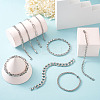Unisex 304 Stainless Steel Chain Bracelets BJEW-TA0001-05P-4