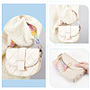 2Pcs Transparent Acrylic Curb Chains Bag Handles AJEW-WR0001-88-3