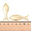 Brass Pendants KK-P353-11G-01-3