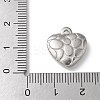 304 Stainless Steel Pendants STAS-I330-017P-3