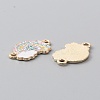 Alloy Colorful Enamel Connector Charms ENAM-CJC0019-01A-2