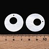 Natural Freshwater Shell Pendants SHEL-T020-45B-4