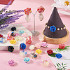 48Pcs 16 Styles Luminous Opaque Resin Cabochons RESI-TA0002-27-7