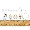 Acrylic Bead DIY Earring Making Kits DIY-FS0006-67D-5
