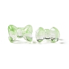 Transparent Spray Painted Glass Beads GLAA-I050-11H-3