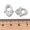Tibetan Style Alloy Bead Frames TIBEB-LF0265YKG-P-LF-2