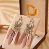 Alloy Rhinestone Teardrop Chandelier Earrings FS-WG764FB-02-1