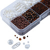 DIY 10 Style ABS & Acrylic Beads Jewelry Making Finding Kit DIY-N0012-05C-2