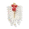 MIYUKI Rocailles Beaded Pendents PALLOY-MZ00148-01-1