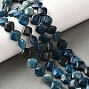 Natural Apatite Beads Strands G-Q026-D01-01-2