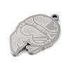 Non-Tarnish 201 Stainless Steel Pendants STAS-C095-17P-2