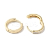 Ring Brass With Enamel Hoop Earrings for Women EJEW-U008-08G-2