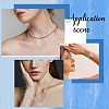 40Pcs 5 Colors Zinc Alloy Enamel Pendants PALLOY-SC0004-37-5