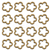 100Pcs Tibetan Style Alloy Bead Frames FIND-SC0011-52B-1