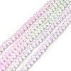 Transparent Gradient Color Glass Beads Strands X1-GLAA-H021-01B-02-2
