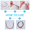 24Pcs 4 Colors Brass Lobster Claw Clasps KK-PH0002-96-7