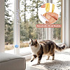 3Pcs 3 Colors Cloth & Iron Spring Ball Cat Toys AJEW-TA0002-21-7