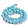 Natural Mashan Jade Round Beads Strands G-D263-6mm-XS28-5