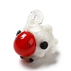 Handmade Lampwork Pendants LAMP-G156-19B-2