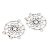 Tibetan Style Alloy Chandelier Components Links TIBE-TAG0001-01-3