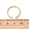 304 Stainless Steel Open Cuff Rings for Women RJEW-K309-11C-G-5