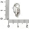 304 Stainless Steel Lobster Claw Clasps STAS-K252-12A-P-3