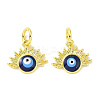 Real 18K Gold Plated Brass Pendants KK-L209-035G-02-1