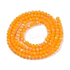 Electroplate Opaque Solid Color Glass Beads Strands LS-EGLA-A044-P2mm-L29-2